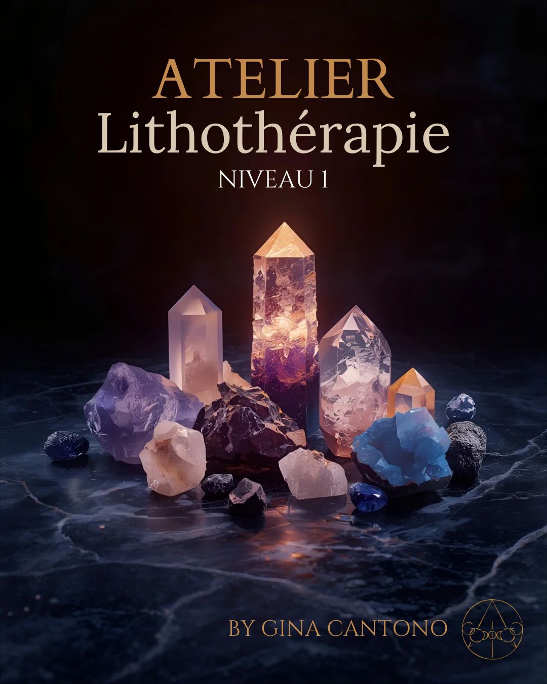 Croissance personnelle - Atelier lithothérapie niveau 1